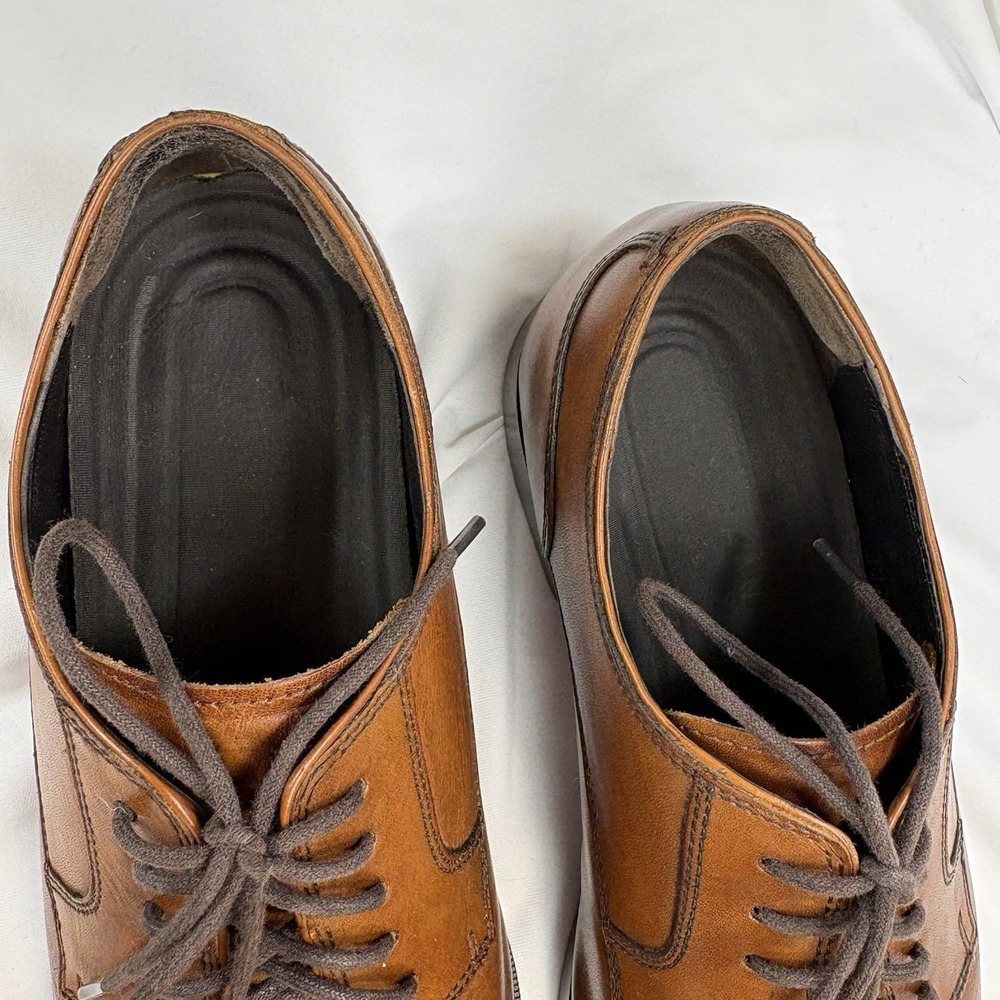 J. Murphy by Johnston & Murphy Novick Cap-Toe Derby | Cognac Leather | 8M - Picture 6 of 9